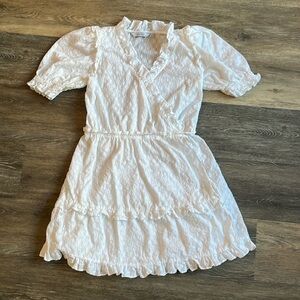 & Other Stories - Ruffled cotton wrap dress